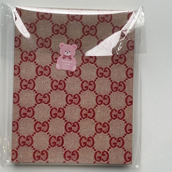 Gucci GG Monogram Scrapbook Hardcover Notebook - Picture 4 of 5